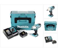 Makita DTW 190 RM1J Visseuse à percussion sans fil 18V Li-Ion + 1x Batterie BL 1840 B 4,0 Ah + Chargeur rapide DC 18 RC + Coffret Makpac