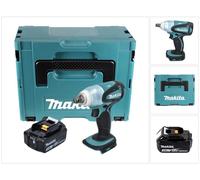 Makita DTW 251 F1J 18 V Boulonneuse à chocs sans fil 230 Nm + Coffret de transport Makpac + 1x Batterie BL 1830 N 3,0 Ah - sans Chargeur