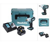 Makita DTW 251 RGJ Clé à choc sans fil 18 V 230 Nm 1/2'' + 2x batterie 6,0 Ah + chargeur + Makpac