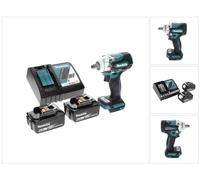 Makita DTW 300 RG Visseuse à chocs sans fil 18 V 330 Nm 1/2" brushless + 2x Batteries 6,0 Ah + Chargeur