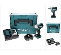 Makita DTW 300 RG1J Visseuse à chocs sans fil 18 V 330 Nm 1/2" Brushless + 1x Batterie 6.0 Ah + Chargeur + Makpac