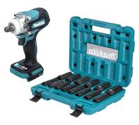 Makita DTW 300 Z hoc sans fil 18 V 330 Nm 1/2'' Brushless ouille 14 pces - sans batterie, sans chargeur