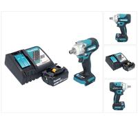 Makita DTW 301 RF1 Visseuse à choc sans fil 18 V 330 Nm 1/2'' Brushless + 1x batterie 3,0 Ah + chargeur