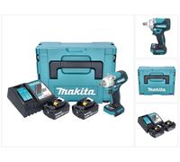 Makita DTW 301 RGJ hoc sans fil 18 V 330 Nm 1/2" Brushless + 2x batterie 6,0 Ah + chargeur + Makpac