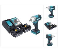 Makita DTW 301 RT hoc sans fil 18 V 330 Nm 1/2" Brushless + 2x batterie 5,0 Ah + chargeur