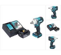 Makita DTW 301 RT1 Visseuse à choc sans fil 18 V 330 Nm 1/2" Brushless + 1x batterie 5,0 Ah + chargeur