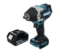 Makita DTW 700 G1 18 V Visseuse à chocs sans fil 700 Nm 1/2" XPT brushless + 1x Batterie 6,0 Ah - sans chargeur