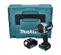 Makita DTW 700 G1J Visseuse à chocs sans fil 18 V 700 Nm 1/2" XPT brushless + 1x Batterie 6,0 Ah + Makpac - sans chargeur