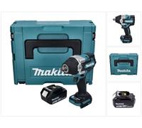 Makita DTW 700 G1J Visseuse à chocs sans fil 18 V 700 Nm 1/2" XPT brushless + 1x Batterie 6,0 Ah + Makpac - sans chargeur