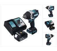 Makita DTW 700 RF1 Visseuse à chocs sans fil 18 V 700 Nm 1/2" XPT Brushless + 1x Batterie 3,0 Ah + Chargeur