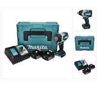 Makita DTW 700 RGJ Visseuse à chocs sans fil 18 V 700 Nm 1/2" XPT Brushless + 2x Batteries 6,0 Ah + Chargeur + Makpac