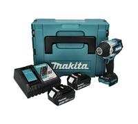 Makita DTW 701 RFJ hocs sans fil 18 V 700 Nm 1/2'' XPT Brushless + 2x batterie 3,0 Ah + chargeur + Makpac