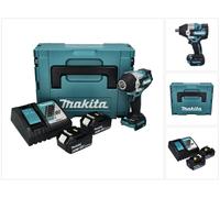 Makita DTW 701 RGJ hoc sans fil 18 V 700 Nm 1/2'' XPT Brushless + 2x batterie 6,0 Ah + chargeur + Makpac