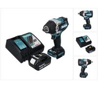 Makita DTW 701 RT1 Visseuse à choc sans fil 18 V 700 Nm 1/2'' XPT Brushless + 1x batterie 5,0 Ah + chargeur