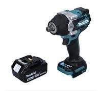 Makita DTW 701 T1 Visseuse à choc sans fil 18 V 700 Nm 1/2'' XPT Brushless + 1x batterie 5,0 Ah - sans chargeur
