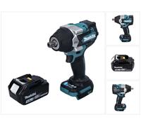 Makita DTW 701 T1 Visseuse à choc sans fil 18 V 700 Nm 1/2'' XPT Brushless + 1x batterie 5,0 Ah - sans chargeur