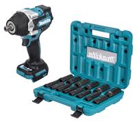 Makita DTW 701 Z hoc sans fil 18 V 700 Nm 1/2'' Brushless ouille 14 pces - sans batterie, sans chargeur