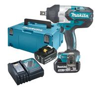 Makita DTW1001RTJ Boulonneuse a chocs 3/4" Li -ion (2x18V/5,0Ah) MakPac