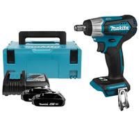 Makita DTW181RAJ Boulonneuse À Chocs Sans-fil - 18V Li-ion - 2 Batteries 2,0 Ah - Mbox - 1/2 "- Brushless