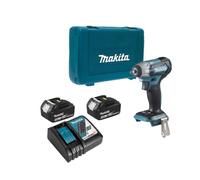 Makita DTW181RTJ Boulonneuse à chocs 18V LXT 1/2 180 Nm 2X5.0Ah Batteries + chargeur + coffret