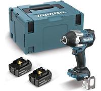 Makita DTW700RTJ - Clé à chocs - sans fil - entraînement carré 1/2 pouce - 700 N-m - 2 batteries