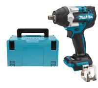 Makita DTW701ZJ Boulonneuse À Chocs Sans-fil - 18V Li-ion - MAKPAC - 700 Nm - 1/2" - Brushless - Machine Seule