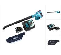 Makita DUB 186 RT1 Souffleur de feuilles sans fil 18 V + 1x batterie 5,0 Ah + chargeur + sac de ramassage