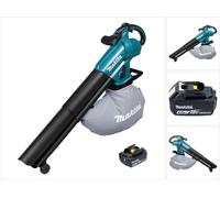 Makita DUB 187 M Souffleur et aspirateur de feuilles sans fil 18 V Brushless + 1x batterie 4,0 Ah - sans chargeur