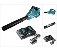 Makita DUB 362 PT 36V Souffleur de feuilles sans fil + 2x Batteries 5.0Ah + Chargeur double