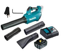 Makita DUB184Z Ventilateur sans fil 18V avec 1 x BL1850B 5Ah + chargeur, souf...
