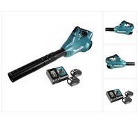 Makita DUB362RG Souffleur 2x18V + 2x Batteries 6,0Ah + Chargeur