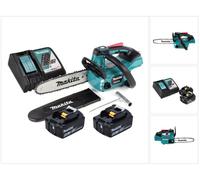 Makita DUC 254 RG 18 V Tronçonneuse sans fil 25 cm brushless + 2x Batteries 6.0 Ah + Chargeur