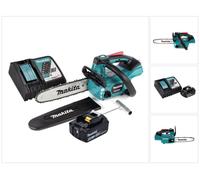 Makita DUC 254 RG1 18 V Brushless Tronçonneuse sans fil 25 cm + 1x Batterie 6,0 Ah + Chargeur