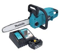 Makita DUC 307 RGX3 Tronçonneuse à chaîne sans fil 18 V 30 cm Brushless + 1x batterie 6,0 Ah + chargeur
