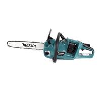 Makita DUC 353 RG2 Tronçonneuse à chaîne sans fil 36V ( 2x18V ) Brushless 35 cm + 2 x 6,0 Ah batterie + chargeur