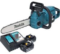 Makita DUC 357 RF2X3 18 V 35 cm Coupe-bordures sans balais + 2x Batterie 3,0 Ah + chargeur