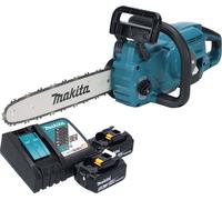 Makita DUC 357 RT2X3 18 V 35 cm Coupe-bordures sans balais + 2x Batterie 5,0 Ah + chargeur