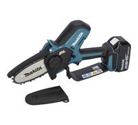 Makita DUC101RX06 Scie d'élagage sans fil 18V avec batteries 5,0 Ah et 3,0 Ah