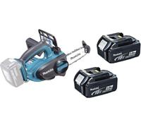Makita DUC122RTE Tronçonneuse d'élagage 11,5cm, Li-on LXT (2x5Ah/18V)