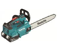 Makita DUC356PT2B Tronçonneuse d'élagage 350 mm Li-ion LXT (2x/5,0Ah/18V)