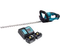 Makita DUH 607 ST2 Taille-haies sans fil 18 V 60 cm + 2x batterie 5,0 Ah + chargeur