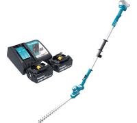 Makita DUN 461 WRG2 Taille-haies sans fil 18 V 46 cm + 2x batterie 6,0 Ah + chargeur