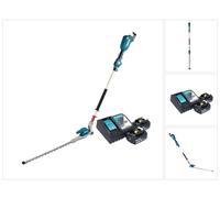 Makita DUN 500 WRG2 Taille-haies sans fil 18 V 50 cm Brushless + 2x batterie 6,0 Ah + chargeur