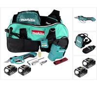 Makita DUP 361 M Sécateur à batterie 36 V (2x 18 V) + 2 batteries 4,0 Ah + sacoche - sans chargeur