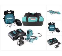 Makita DUP 361 PT2 Sécateur à batterie 36 V (2x 18 V) + 2 batteries 5,0 Ah + double chargeur + sacoche