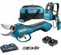 MAKITA Cisaille à vigne sans fil Li-ion 2x18V/5,0 Ah DUP362PT2