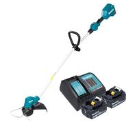 Makita DUR 189 SM2 Coupe-bordures sans fil 18 V 300 mm Brushless + 2x batterie 4,0 Ah + chargeur