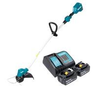 Makita DUR 189 ST2 Coupe-bordures sans fil 18 V 300 mm Brushless + 2x batterie 5,0 Ah + chargeur