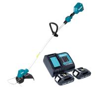 Makita DUR 189 SY2 Coupe-bordures sans fil 18 V 300 mm Brushless + 2x batterie 1,5 Ah + chargeur