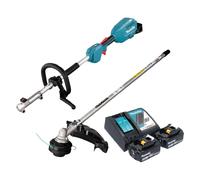 Makita DUX 18 RF2X1 Outil multifonction sans fil 18 V Brushless + 2x 3,0 Ah + chargeur